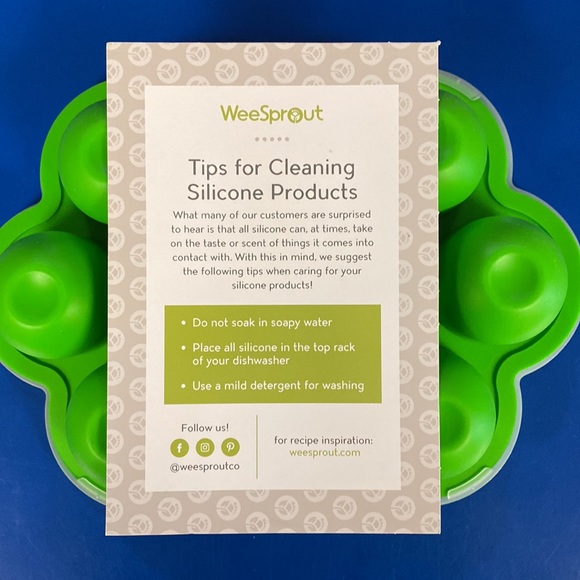 NWOT WeeSprout Silicone Baby Food Freezer Tray - Picture 4 of 7